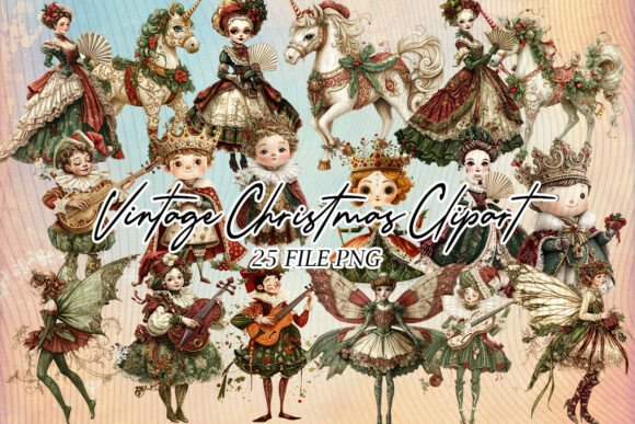 Download Vintage Retro Christmas Gothic Character - Gothic character Collection