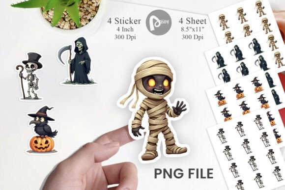 Download Gothic Character Sticker Pack - Gothic character Collection