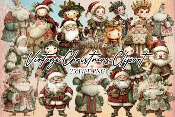 Download Vintage Retro Christmas Gothic Character - Gothic character Collection